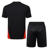 Ensemble Maillot Short Milan AC Homme 2024 2025 Noir | Foot Sport 2