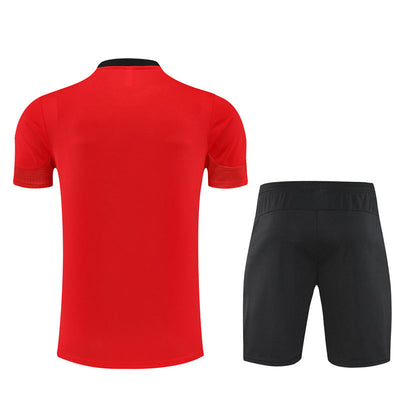 Ensemble Maillot Short Milan AC Homme/Enfant 2025 2026 Rouge
