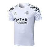 Ensemble Maillot Short PSG Homme/Enfant 2025 2026 Blanc Clair 3