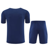 Ensemble Maillot Short PSG Homme/Enfant 2025 2026 Bleu Blanc 2