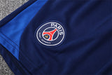 Ensemble Maillot Short PSG Homme/Enfant 2025 2026 Bleu Gris 3