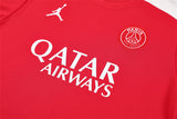 Ensemble Maillot Short PSG Homme/Enfant 2025 2026 Rouge Bleu 3