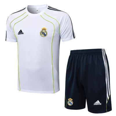 Ensemble Maillot Short Real Madrid Homme 2025 2026 Blanc