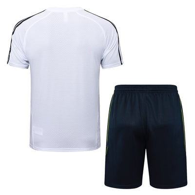 Ensemble Maillot Short Real Madrid Homme 2025 2026 Blanc