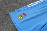 Ensemble Maillot Short Real Madrid Homme/Enfant 2025 2026 Bleu Ciel 4