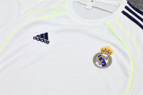 Ensemble Maillot Short Real Madrid Homme/Enfant 2025 2026 Blanc Bleu Sombre 3