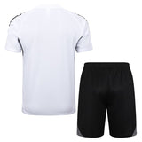 Ensemble Maillot Short Real Madrid Homme 2025 2026 Blanc Clair 2