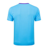Ensemble Maillot Short Real Madrid Homme/Enfant 2025 2026 Bleu Ciel 4