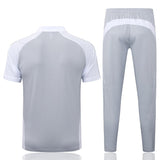 Polo Real Madrid Homme 2025 2026 Gris Blanc 4