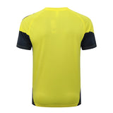 Ensemble Maillot Short Real Madrid Homme/Enfant 2025 2026 Jaune 4