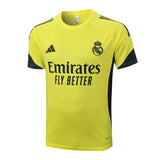 Ensemble Maillot Short Real Madrid Homme/Enfant 2025 2026 Jaune 3