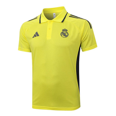 Polo Real Madrid Homme 2025 2026 Jaune