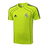 Ensemble Maillot Short Real Madrid Homme/Enfant 2025 2026 Jaune Foncé 3