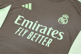 Ensemble Maillot Short Real Madrid Homme/Enfant 2025 2026 Kaki 4