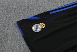 Ensemble Maillot Short Real Madrid Homme/Enfant 2025 2026 Noir Bleu Edition Limitée 4