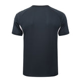 Ensemble Maillot Short Real Madrid Homme/Enfant 2025 2026 Noir Clair 4