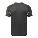 Ensemble Maillot Short Real Madrid Homme/Enfant 2025 2026 Noir Jaune 4