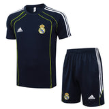 Ensemble Maillot Short Real Madrid Homme/Enfant 2025 2026 Noir Nuit 1