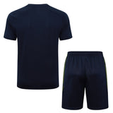 Ensemble Maillot Short Real Madrid Homme/Enfant 2025 2026 Noir Nuit 2