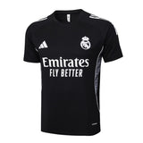 Ensemble Maillot Short Real Madrid Homme/Enfant 2025 2026 Noir Sombre 3