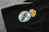 Ensemble Maillot Short Real Madrid Homme/Enfant 2025 2026 Noir Vert Edition Limitée 5