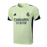 Ensemble Maillot Short Real Madrid Homme/Enfant 2025 2026 Vert Clair 3