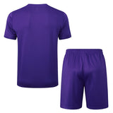 Ensemble Maillot Short Real Madrid Homme/Enfant 2025 2026 Violet 2