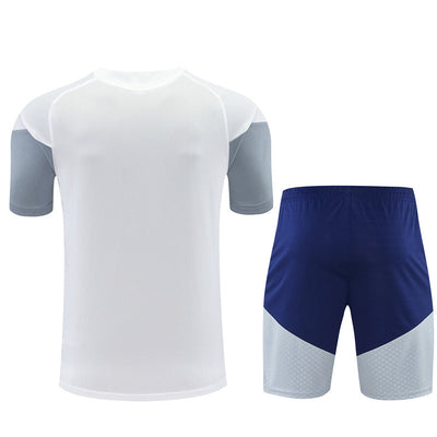 Ensemble Maillot Short Real Madrid Homme/Enfant 2026 2027 Blanc