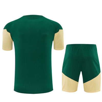 Ensemble Maillot Short Real Madrid Homme/Enfant 2026 2027 Vert