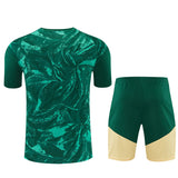 Ensemble Maillot Short Real Madrid Homme/Enfant 2026 2027 Vert Camouflage 2