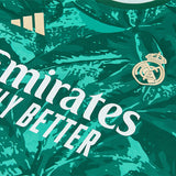 Ensemble Maillot Short Real Madrid Homme/Enfant 2026 2027 Vert Camouflage 3