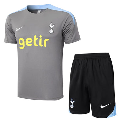 Ensemble Maillot Short Tottenham Homme 2024 2025 Gris | Foot Sport