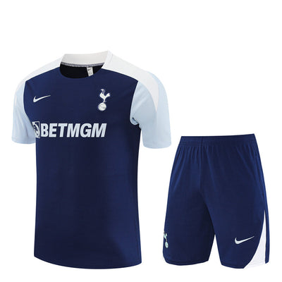 Ensemble Maillot Short Tottenham Homme/Enfant 2025 2026 Bleu