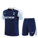 Ensemble Maillot Short Tottenham Homme/Enfant 2025 2026 Bleu 1