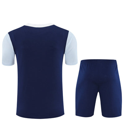 Ensemble Maillot Short Tottenham Homme/Enfant 2025 2026 Bleu