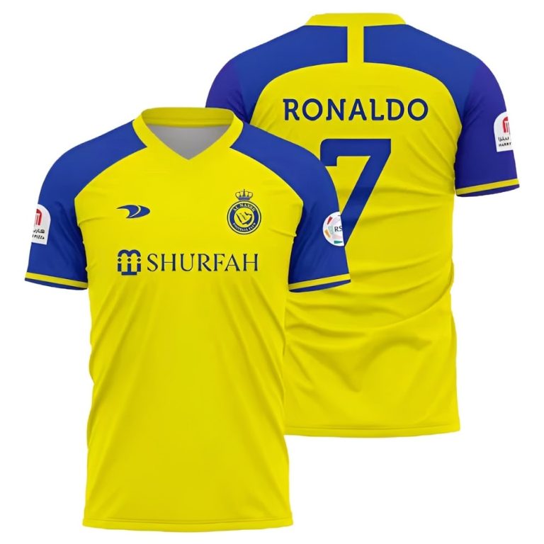 Maillot Ronaldo Al Nassr Homme Domicile 2023