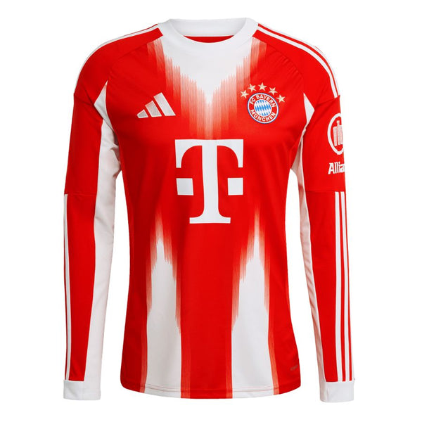 Maillot Bayern Munich Domicile Manches Longues Homme 2025 2026 Rouge | Foot Sport