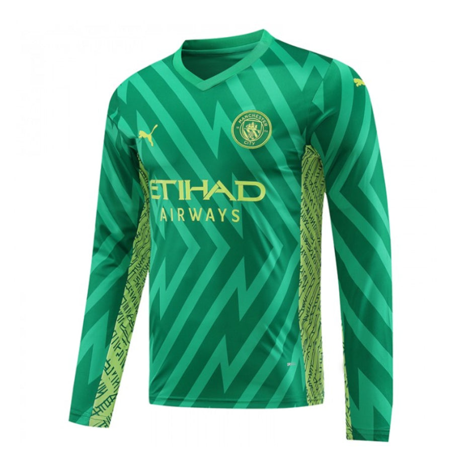 Maillot Gardien Manchester City Manches Longues Homme 2023 2024 | Foot Sport