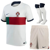 Maillot Portugal Enfant Extérieur Blanc 2023 | Foot Sport 1
