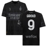 Maillot Milan AC Fourth X Pleasures Homme 2024 Noir | Foot Sport 4