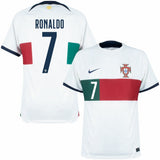 Maillot Portugal Enfant Extérieur Blanc 2023 | Foot Sport 4