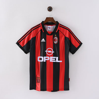 Maillot AC Milan Retro Vintage 1998-1999 Domicile Homme | Foot Sport