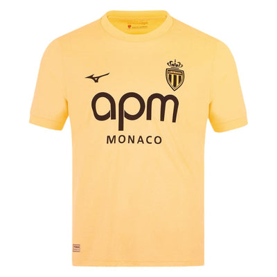 Maillot AS Monaco Third Homme 2025 2026 Jaune | Foot Sport