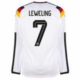 Maillot Leweling Allemagne Manches Longues Homme Domicile 2026 2027 2