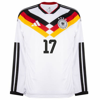Maillot Wirtz Allemagne Manches Longues Homme Domicile 2026 2027
