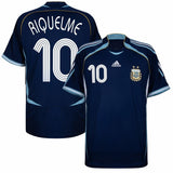 Maillot Argentine Riquelme Adidas Exterieur Homme 2006 1