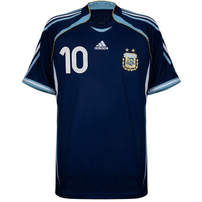 Maillot Argentine Riquelme Adidas Exterieur Homme 2006