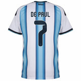 Maillot Argentine De Paul 3 étoiles Enfant Domicile 2026 2027 | Foot Sport 2