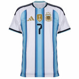 Maillot Argentine De Paul 3 étoiles Enfant Domicile 2026 2027 | Foot Sport 3