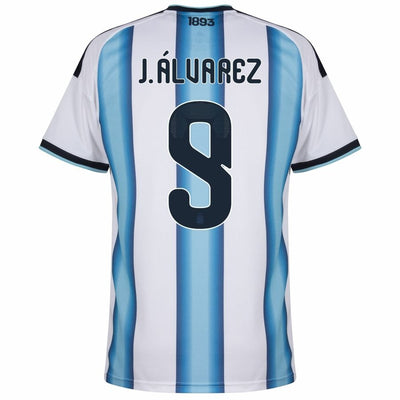 Maillot Argentine J. Álvarez 3 étoiles Domicile Homme 2026 2027